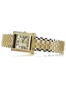 Gold men's watch Geneve ★ zlotychlopak.pl ★ Gold purity 585 333 Low Price!