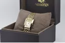 Gold men's watch Geneve ★ zlotychlopak.pl ★ Gold purity 585 333 Low Price!