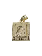 Gold Mary medallion icon pendant ★ zlotychlopak.pl ★ Gold 585 333 low price