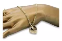 Gold pendant pendant ★ zlotychlopak.pl ★ Gold hallmark 585 333 low price