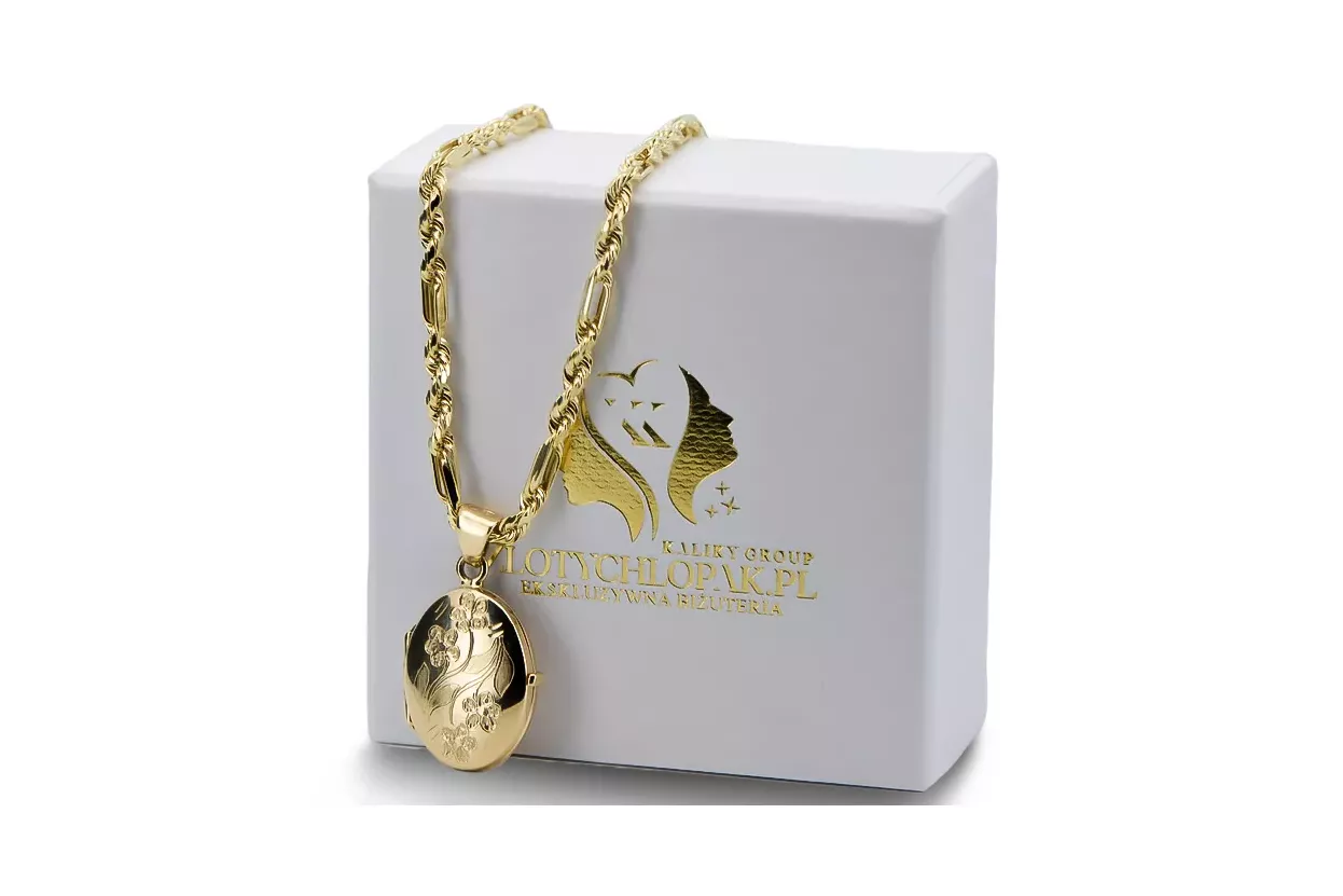 Pendentif d'or ★ https://zlotychlopak.pl/fr/ ★ échantillon d'or 585 333 bas prix