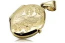 Pendentif d'or ★ https://zlotychlopak.pl/fr/ ★ échantillon d'or 585 333 bas prix