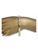 Yellow rose gold bracelet ★ russiangold.com ★ Gold 585 333 Low price