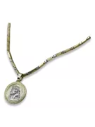 Jezus medallion & 14k Goldhammer Kette 005yw20&cc047yw65