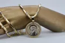 Jezus medallion & 14k Goldhammer Kette 005yw20&cc047yw65