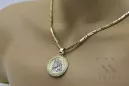 Jezus medallion & 14k Goldhammer Kette 005yw20&cc047yw65