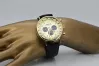 Yellow 14k 585 gold men's beautiful Geneve watch mw012y-gb