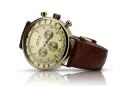 Elegante Herren-Goldarmbanduhr 14k 585 Geneve mw012y-y