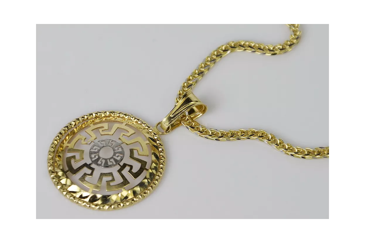 Pendentif en or ★ https://zlotychlopak.pl/fr/ ★ Poinçon d'or 585 333 prix bas