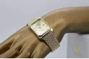 Gold men's watch Geneve ★ zlotychlopak.pl ★ Gold purity 585 333 Low Price!