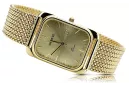 Gold men's watch Geneve ★ zlotychlopak.pl ★ Gold purity 585 333 Low Price!