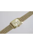 Gold men's watch Geneve ★ zlotychlopak.pl ★ Gold purity 585 333 Low Price!