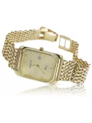 Gold men's watch Geneve ★ zlotychlopak.pl ★ Gold purity 585 333 Low Price!