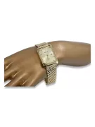 Gold men's watch Geneve ★ zlotychlopak.pl ★ Gold purity 585 333 Low Price!