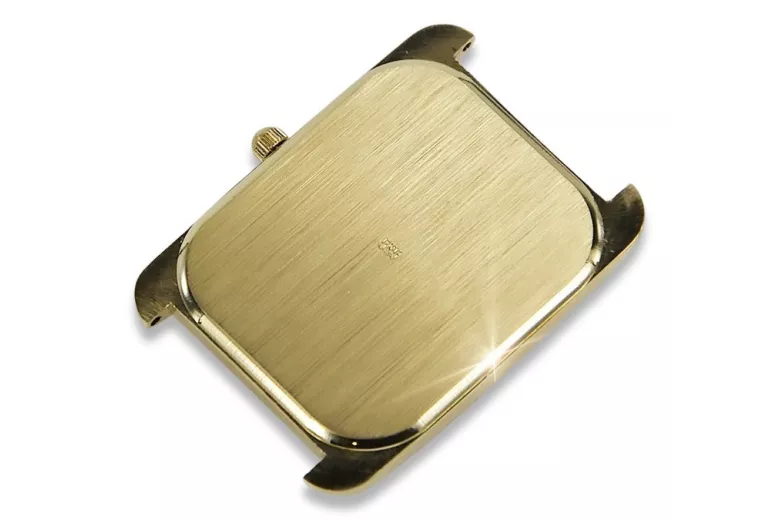 Złoty zegarek 14k 585 z bransoletą męski Geneve mw001ydy&mbw004y20cm