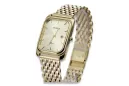 Gold men's watch Geneve ★ zlotychlopak.pl ★ Gold purity 585 333 Low Price!