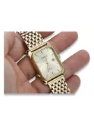 Gold men's watch Geneve ★ zlotychlopak.pl ★ Gold purity 585 333 Low Price!