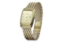 Gold men's watch Geneve ★ zlotychlopak.pl ★ Gold purity 585 333 Low Price!