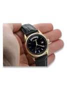 Reloj para hombres de oro Geneve ★ https://zlotychlopak.pl/es/ ★ Pureza de oro 585 333 Precio bajo!