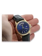 Gold Men's Watch Geneve ★ Zlotychlopak.pl ★ Gold Reinheit 585 333 niedriger Preis!