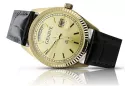 Montre hommes d'or Geneve ★ https://zlotychlopak.pl/fr/ ★ Pureté d'or 585 333 Low Price!