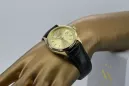 Gold men's watch Geneve ★ zlotychlopak.pl ★ Gold purity 585 333 Low Price!