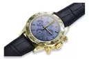 Gold men's watch Geneve ★ zlotychlopak.pl ★ Gold purity 585 333 Low Price!