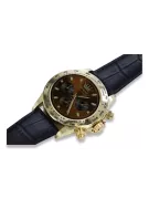 Reloj para hombres de oro Geneve ★ https://zlotychlopak.pl/es/ ★ Pureza de oro 585 333 Precio bajo!