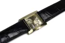 Vintage rose 14k gold 585 men's Geneve watch mw009r