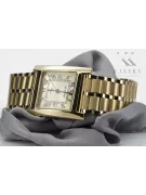 Goldene Herrenuhr Geneve ★ zlotychlopak.pl ★ Gold Reinheit 585 333 Niedriger Preis!