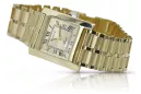 Gold men's watch Geneve ★ zlotychlopak.pl ★ Gold purity 585 333 Low Price!