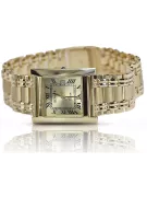 Gold men's watch Geneve ★ zlotychlopak.pl ★ Gold purity 585 333 Low Price!