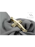 Golden Catholic Cross ★ russiangold.com ★ Gold 585 333 Niedriger Preis