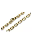 Yellow rose gold chain ★ russiangold.com ★ Gold 585 333 Low price