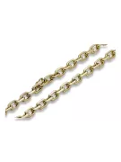 Yellow rose gold chain ★ russiangold.com ★ Gold 585 333 Low price