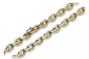 Italienische Ankerkette aus 14 Karat Gelbgold mit Diamantschliff, cc003y