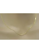 Yellow rose gold chain ★ russiangold.com ★ Gold 585 333 Low price