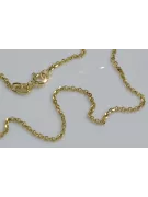 Yellow rose gold chain ★ russiangold.com ★ Gold 585 333 Low price