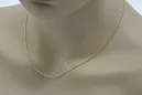 Yellow rose gold chain ★ russiangold.com ★ Gold 585 333 Low price