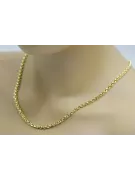 Yellow rose gold chain ★ russiangold.com ★ Gold 585 333 Low price