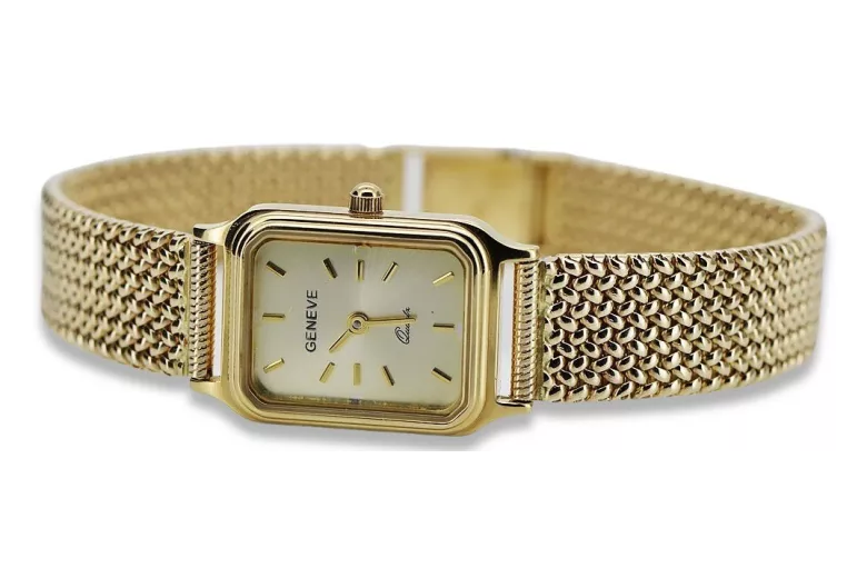 Gold men's watch Geneve ★ https://zlotychlopak.pl/ru/ ★ Золотая чистота 585 333 Низкая Цена!