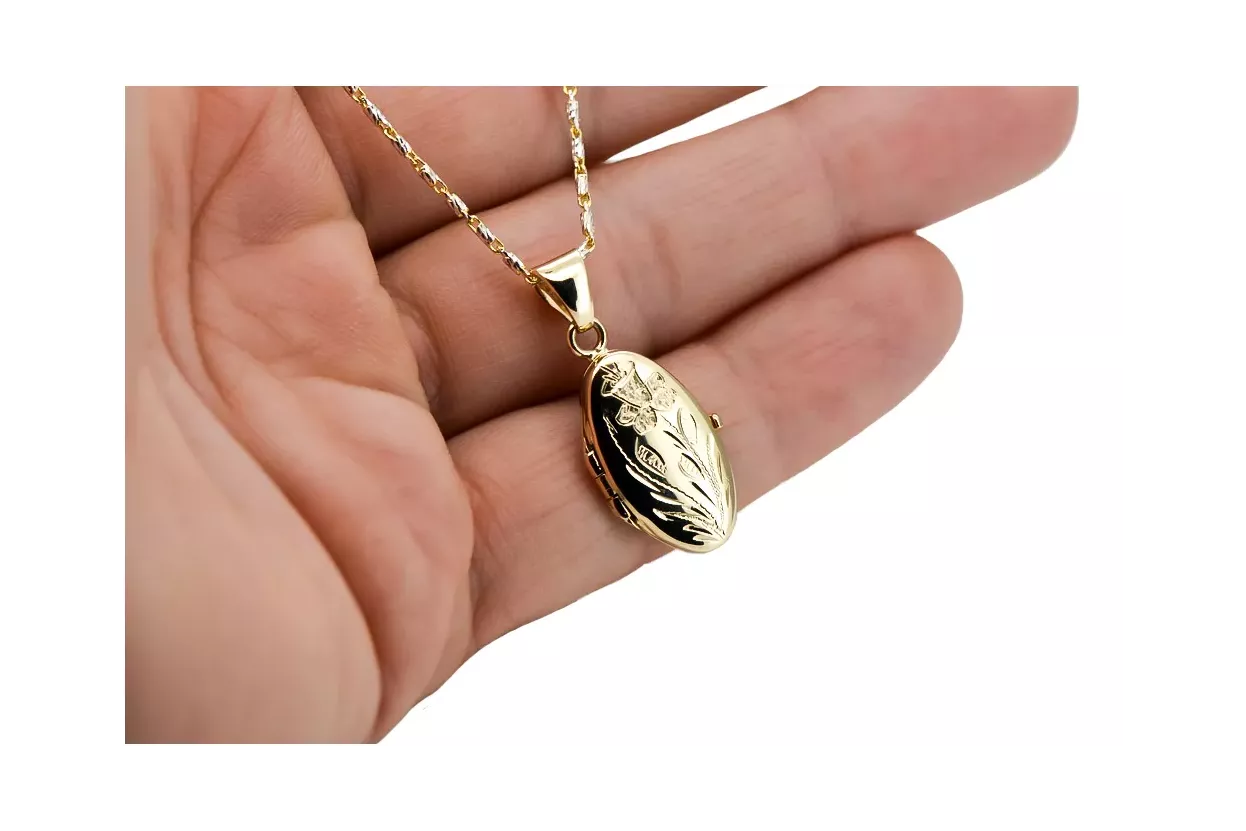 Pendentif d'or ★ https://zlotychlopak.pl/fr/ ★ échantillon d'or 585 333 bas prix