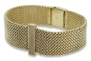 Gold men's watch Geneve ★ zlotychlopak.pl ★ Gold purity 585 333 Low Price!