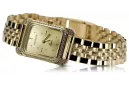 Gold men's watch Geneve ★ zlotychlopak.pl ★ Gold purity 585 333 Low Price!