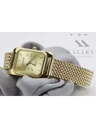 Gold men's watch Geneve ★ zlotychlopak.pl ★ Gold purity 585 333 Low Price!