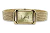 Jaune 14k 585 or Lady montre-bracelet Geneve lw003ydydentlbw003y