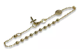 Bracelet★ chapelet en or rose jaune russiangold.com ★ or 585 333 Prix bas