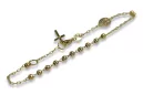 Yellow rose gold rosary bracelet★ russiangold.com ★ Gold 585 333 Low price