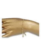 Gelb Roségold Rosenkranz Armband★ russiangold.com ★ Gold 585 333 Niedriger Preis