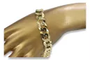 Yellow rose gold bracelet ★ russiangold.com ★ Gold 585 333 Low price